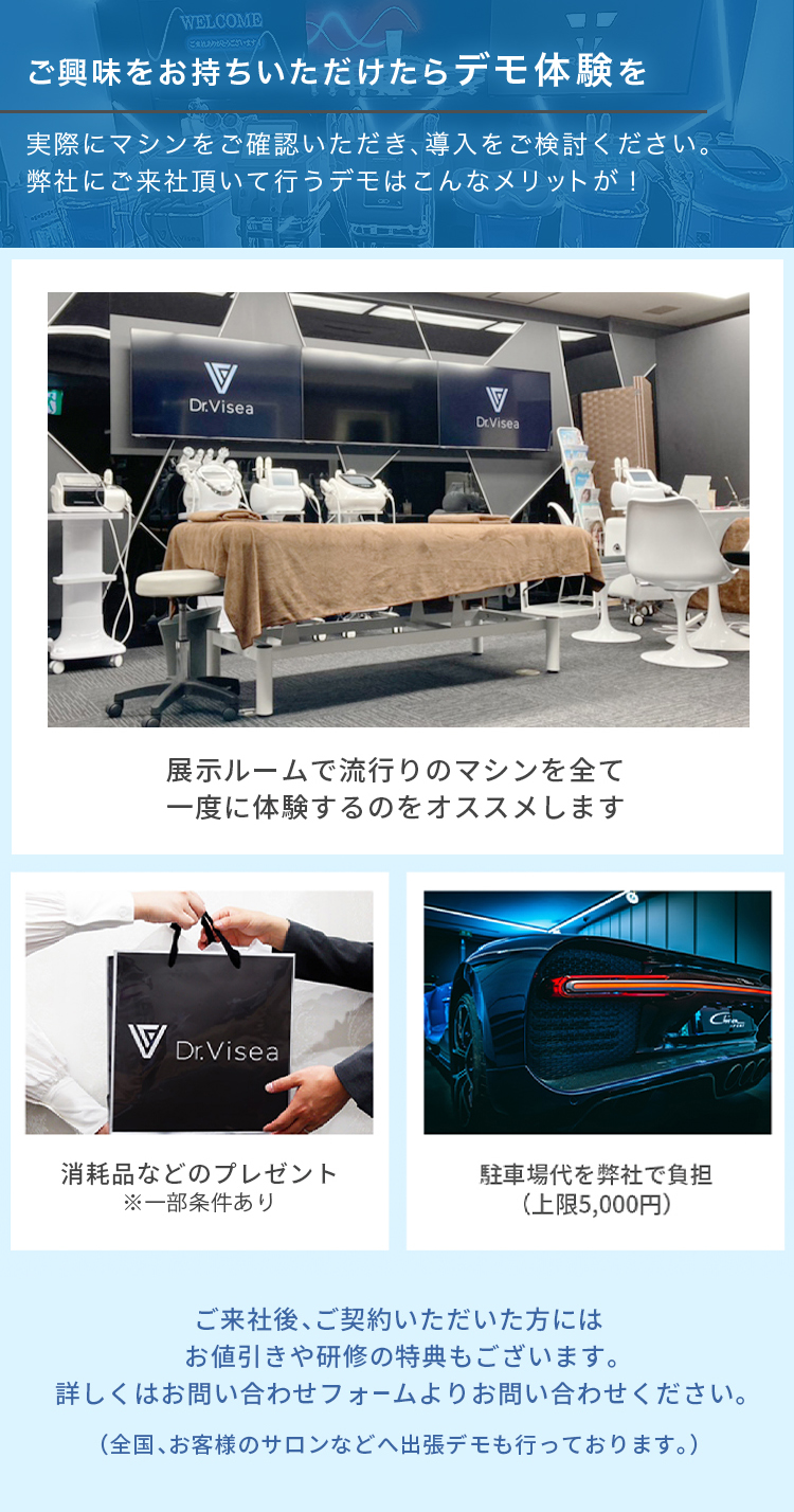 ご興味をお持ちいただけたらデモ体験を